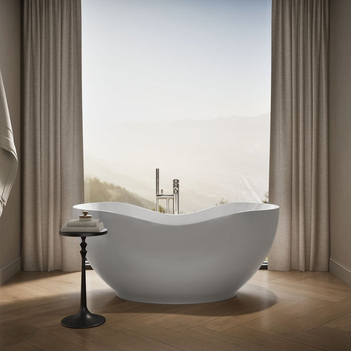 KOHLER K-1800 Abrazo 66" x 31-1/2" freestanding bath