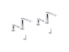 KOHLER K-181030-BC1 Composed Touchless lavatory faucets and soap dispensers for Constellation lavatory system, 0.5 gpm