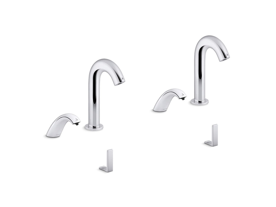 KOHLER K-181030-BB1 Oblo Touchless lavatory faucets and soap dispensers for Constellation lavatory system, 0.5 gpm