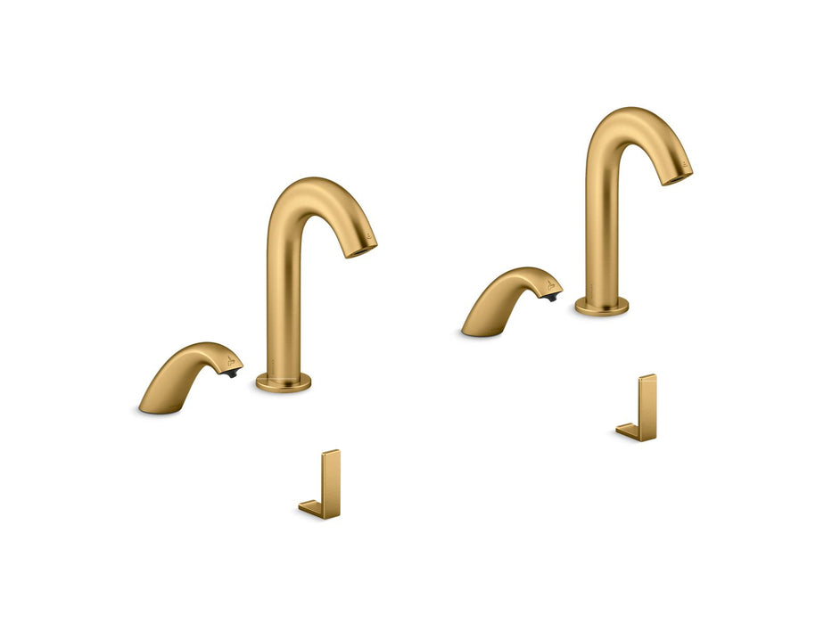 KOHLER K-181030-BB1 Oblo Touchless lavatory faucets and soap dispensers for Constellation lavatory system, 0.5 gpm