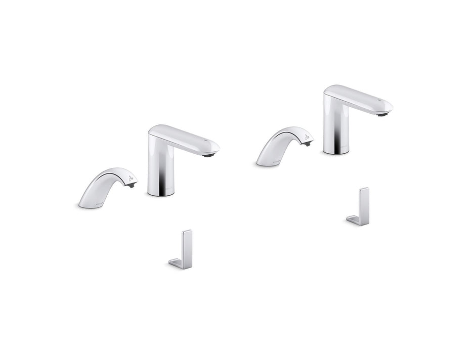 KOHLER K-181030-BK1 Kumin Touchless lavatory faucets and soap dispensers for Constellation lavatory system, 0.5 gpm