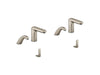 KOHLER K-181030-BK1 Kumin Curve Touchless lavatory faucets and soap dispensers for Constellation lavatory system, 0.5...