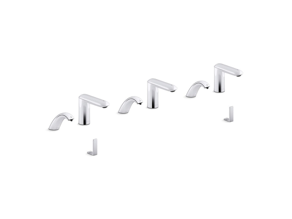 KOHLER K-181031-BK1 Kumin Touchless lavatory faucets and soap dispensers for Constellation lavatory system, 0.5 gpm