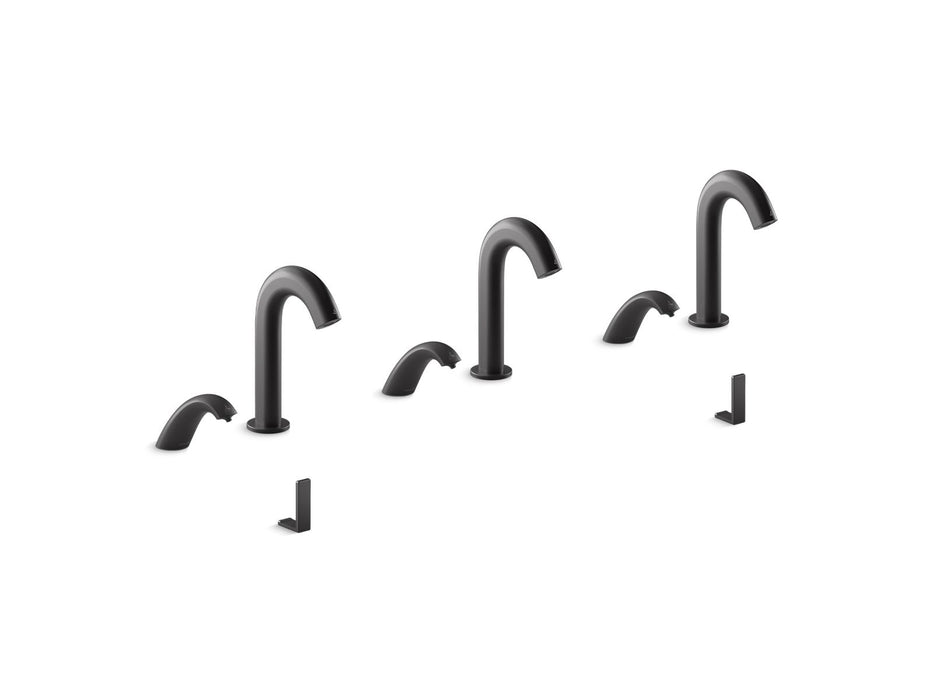 KOHLER K-181031-BB1 Oblo Touchless lavatory faucets and soap dispensers for Constellation lavatory system, 0.5 gpm