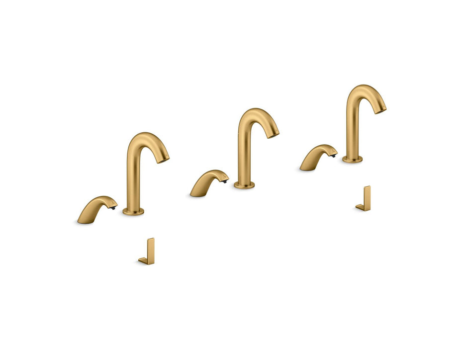 KOHLER K-181033-BB1 Oblo Touchless lavatory faucets and soap dispensers for Constellation lavatory system, 0.5 gpm
