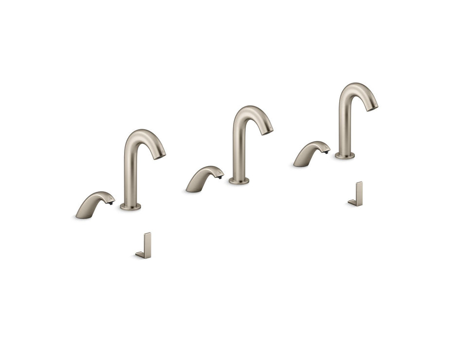KOHLER K-181033-BB1 Oblo Touchless lavatory faucets and soap dispensers for Constellation lavatory system, 0.5 gpm
