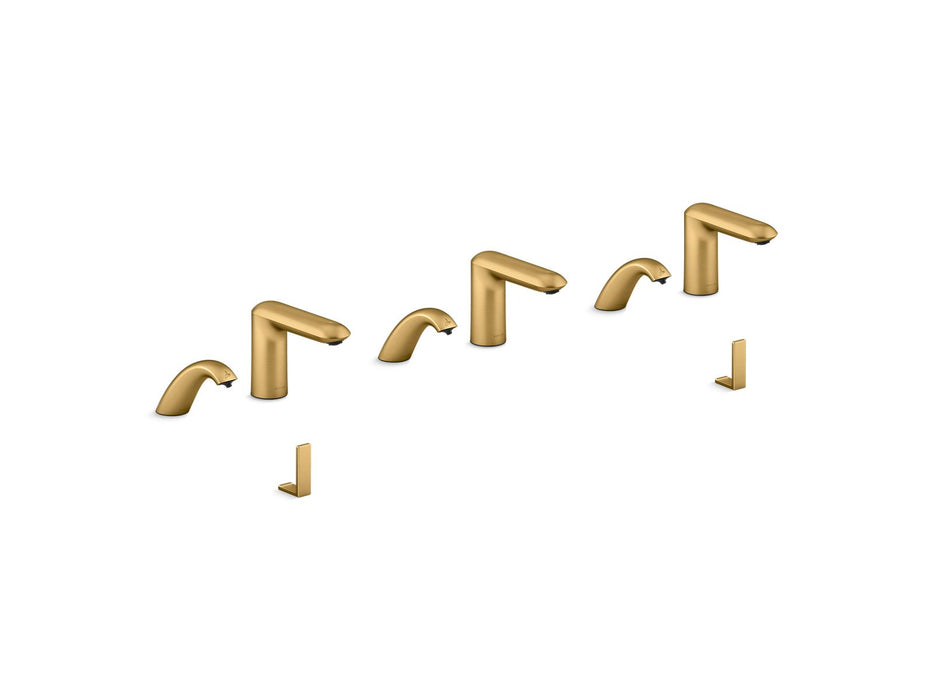 KOHLER K-181033-BK1 Kumin Touchless lavatory faucets and soap dispensers for Constellation lavatory system, 0.5 gpm