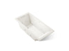 KOHLER K-1822-XHGH Underscore 66" x 32" drop-in Heated BubbleMassage air bath with whirlpool, biscuit