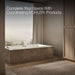KOHLER Underscore 72" x 36" drop-in bath with Bask heated surface