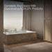 KOHLER Underscore 72" x 36" drop-in bath with Bask heated surface