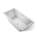 KOHLER Underscore 72" x 36" drop-in bath with Bask heated surface