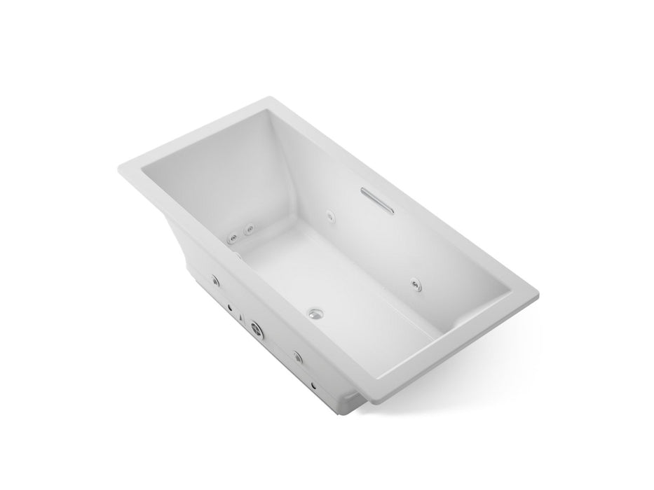 KOHLER Underscore 72" x 36" drop-in Heated BubbleMassage air bath with whirlpool