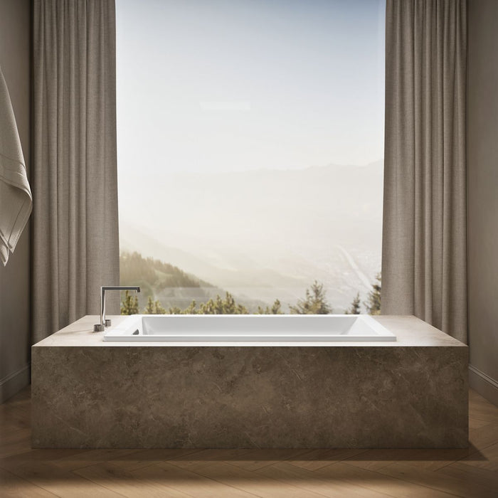 KOHLER Underscore 60" x 36" drop-in bath