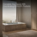 KOHLER K-1848-W1 Underscore 60" x 36" drop-in bath with Bask heated surface, ice grey - view 2