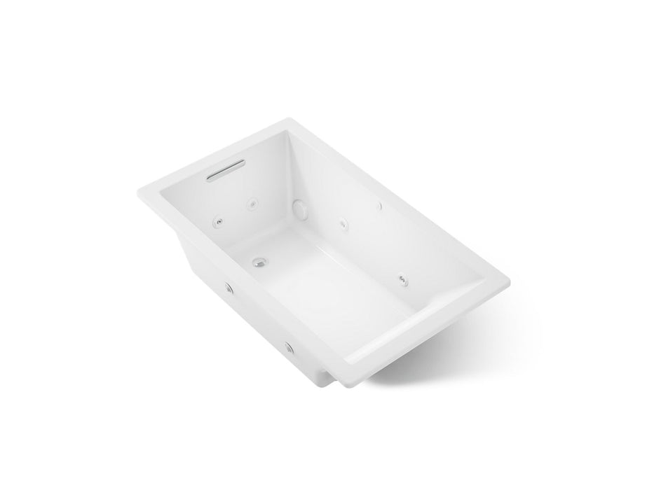 KOHLER K-1849-JH Underscore 60" x 36" drop-in heated whirlpool bath