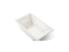 KOHLER K-1849-GH Underscore 60" x 36" drop-in Heated BubbleMassage air bath, biscuit
