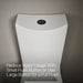 KOHLER K-186 Persuade Dual-flush actuator, matte black - view 5