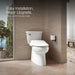 KOHLER PureWash Elongated bidet toilet seat
