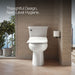 KOHLER PureWash Elongated bidet toilet seat