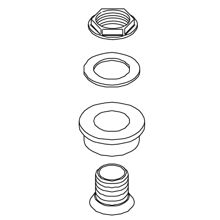 KOHLER K-18759 Spud Assy, 1 1/4