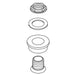 KOHLER K-18759 Spud Assy, 1 1/4