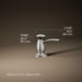 3/4 view of product with dimensions