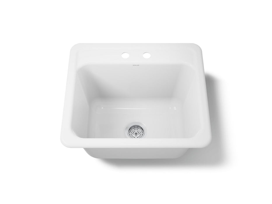 KOHLER Glen Falls 25" top-/undermount single-bowl utility sink