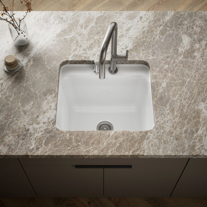 KOHLER K-19017-2 Glen Falls 25" top-/undermount single-bowl utility sink