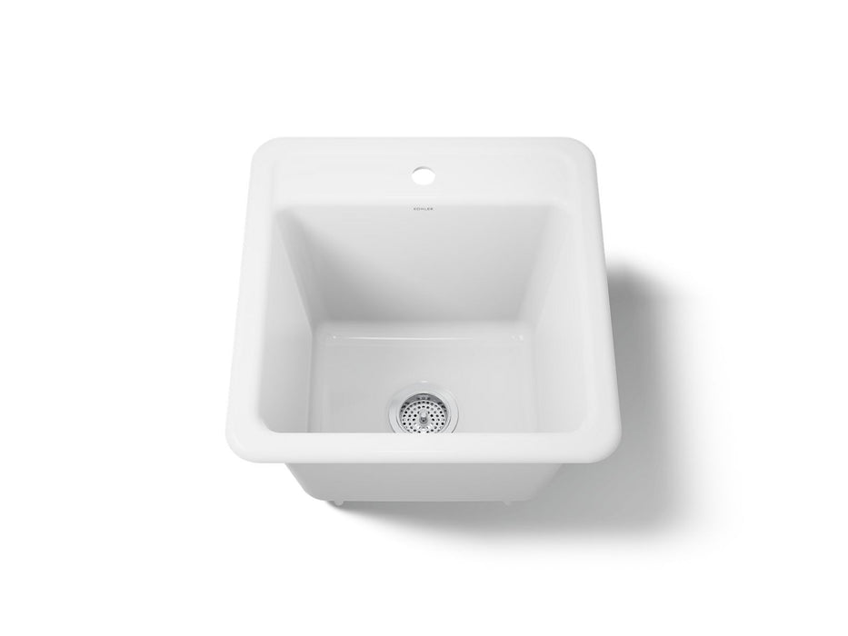 KOHLER K-19022-1 Park Falls 21" top-/undermount single-bowl utility sink