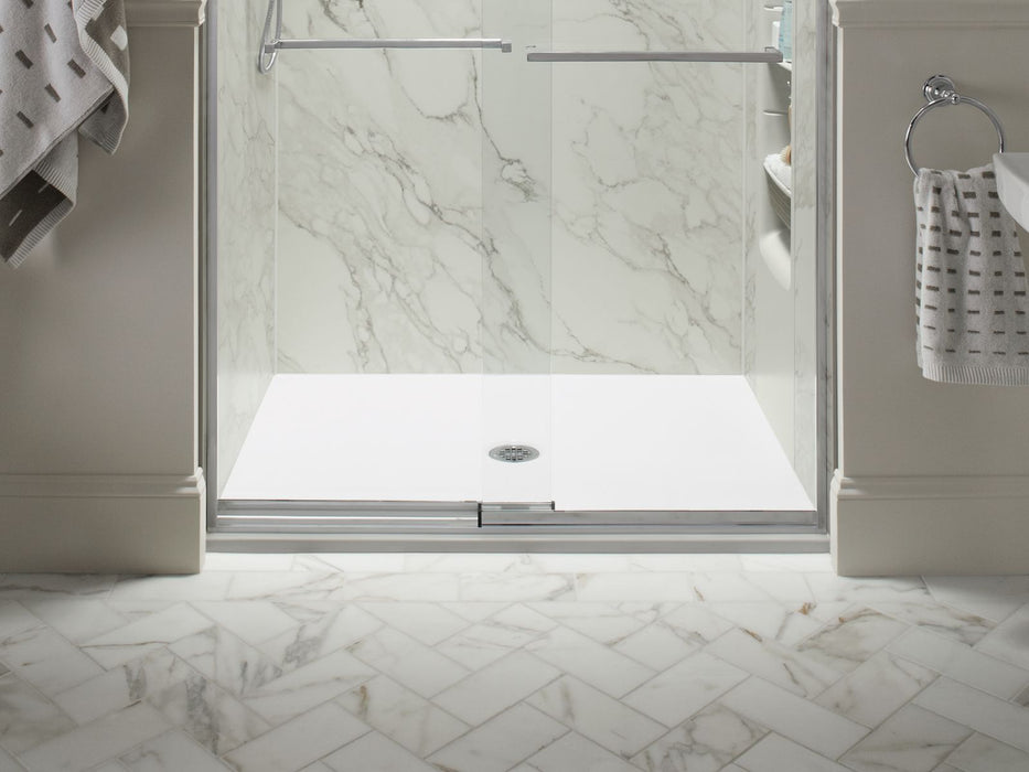 KOHLER K-1935 Ballast 48" x 36" Alcove Shower Base, Center Drain
