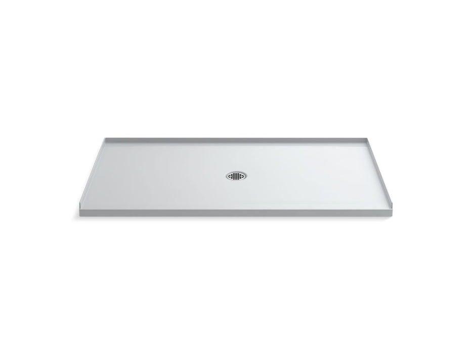 KOHLER K-1938 Ballast 66" x 36" Alcove Shower Base, Center Drain