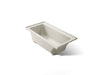 KOHLER K-1946-L Archer 60" x 30" alcove bath, left drain, biscuit
