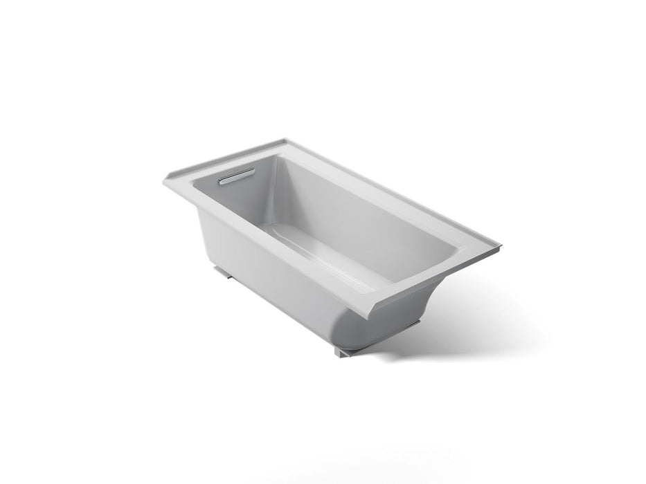 KOHLER K-1946-L Archer 60" x 30" alcove bath, left drain, ice grey