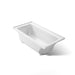 KOHLER K-1946-L Archer 60" x 30" alcove bath, left drain, white - view 3