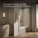 KOHLER K-1946-LW Archer 60" x 30" alcove bath with Bask heated surface, left drain, white - view 5