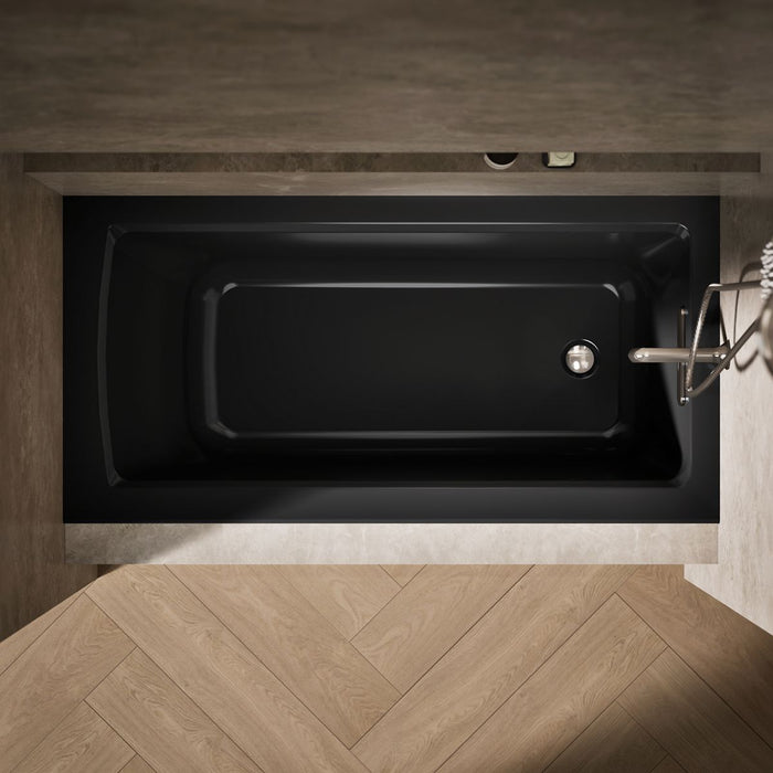 KOHLER K-1946-R Archer 60" x 30" alcove bath, right drain, black black - view 5