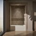 KOHLER K-1946-RAW Archer 60" x 30" alcove bath with Bask heated surface, right drain, biscuit - view 3