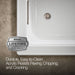 KOHLER Archer 60" x 30" drop-in Heated BubbleMassage air bath
