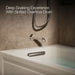 KOHLER Archer 60" x 30" alcove Heated BubbleMassage air bath, left drain