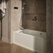 KOHLER K-1947-GHLAW Archer 60" x 30" integral apron Heated BubbleMassage air bath with Bask heated surface and left-hand...
