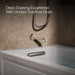 KOHLER K-1947-GHLAW Archer 60" x 30" integral apron Heated BubbleMassage air bath with Bask heated surface and left-hand...