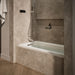 KOHLER K-1947-GHLF Archer 60" x 30" alcove Heated BubbleMassage air bath, left drain, biscuit - view 3
