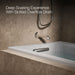 KOHLER K-1947-GHLF Archer 60" x 30" alcove Heated BubbleMassage air bath, left drain, ice grey - view 4