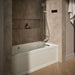 KOHLER Archer 60" x 30" alcove Heated BubbleMassage air bath with Bask heated surface, right drain