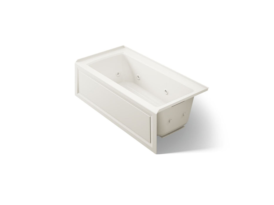 KOHLER K-1947-RA Archer 60" x 30" alcove whirlpool bath, right drain