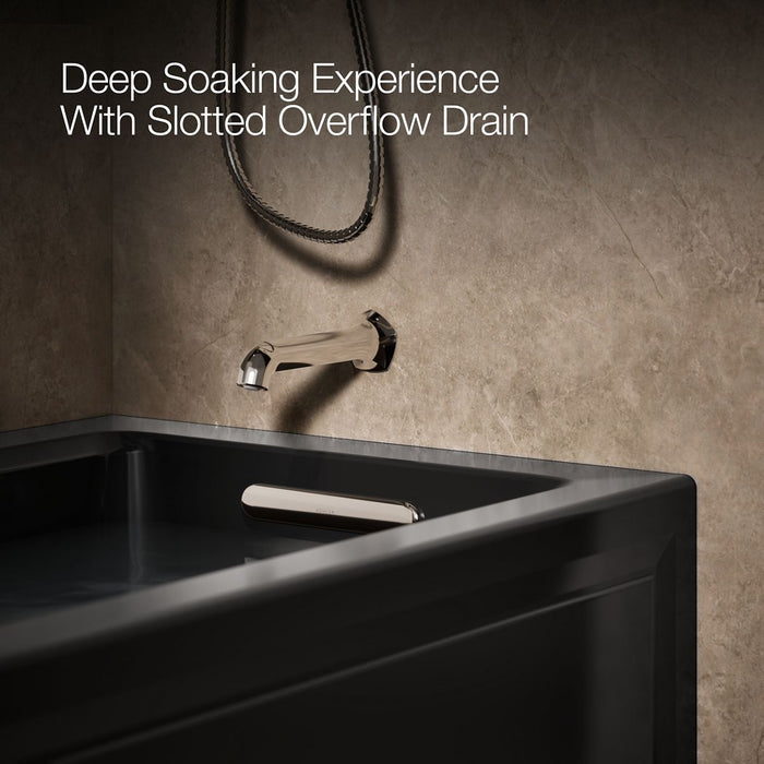 KOHLER K-1947-RA Archer 60" x 30" alcove whirlpool bath, right drain