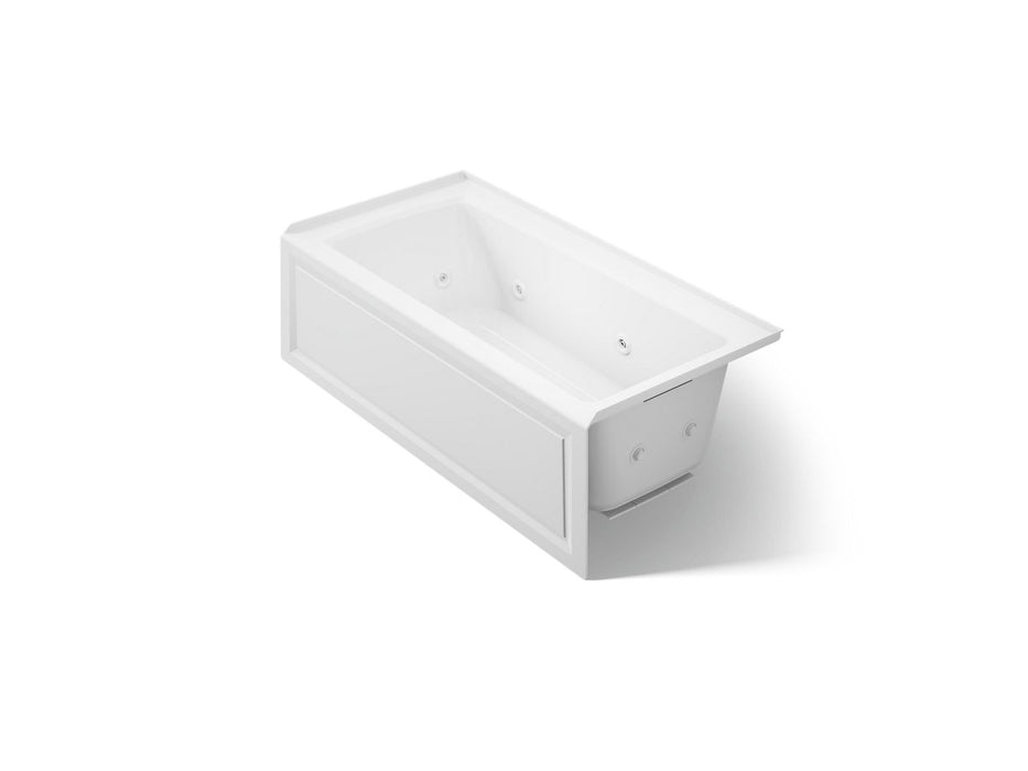KOHLER K-1947-RA Archer 60" x 30" alcove whirlpool bath, right drain