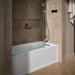KOHLER K-1947-XGHRA Archer 60" x 30" alcove Heated BubbleMassage air bath and whirlpool, right drain, white - view 4