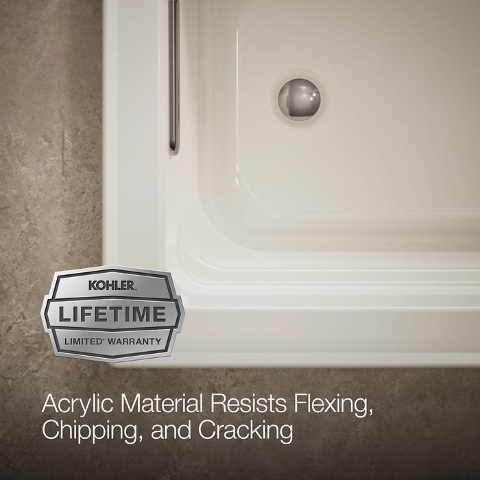 KOHLER Archer 66" x 32" drop-in bath