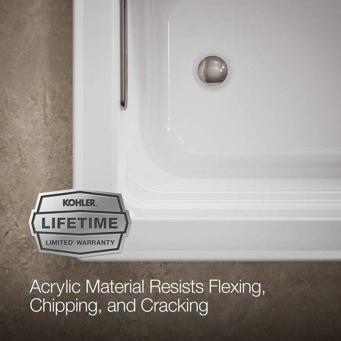 KOHLER Archer 66" x 32" drop-in bath